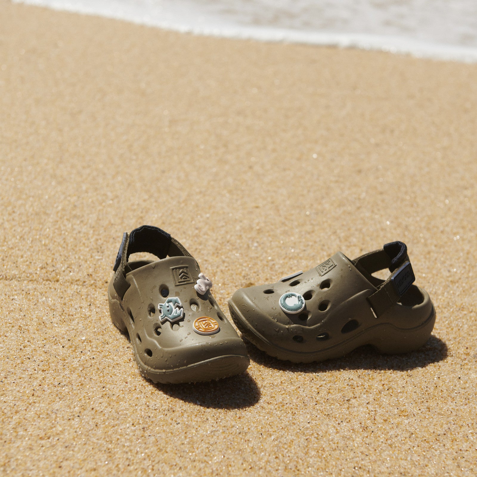Sandalen Milas Khaki Black