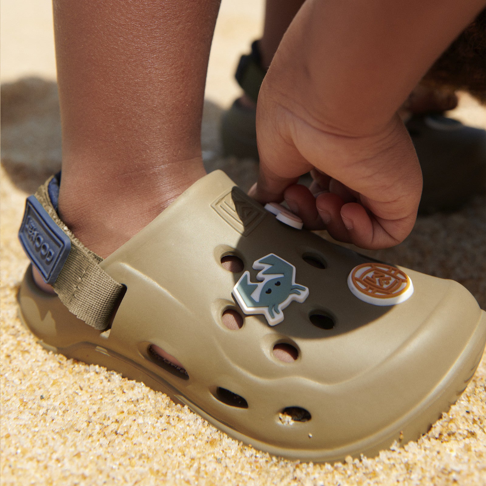 Sandalen Milas Khaki Black