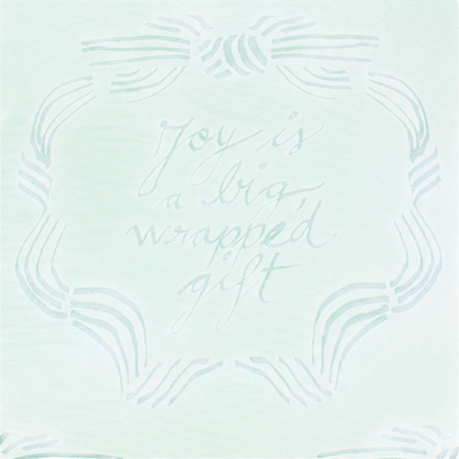 Une pièce Ribbon Gift All Over Woven Green