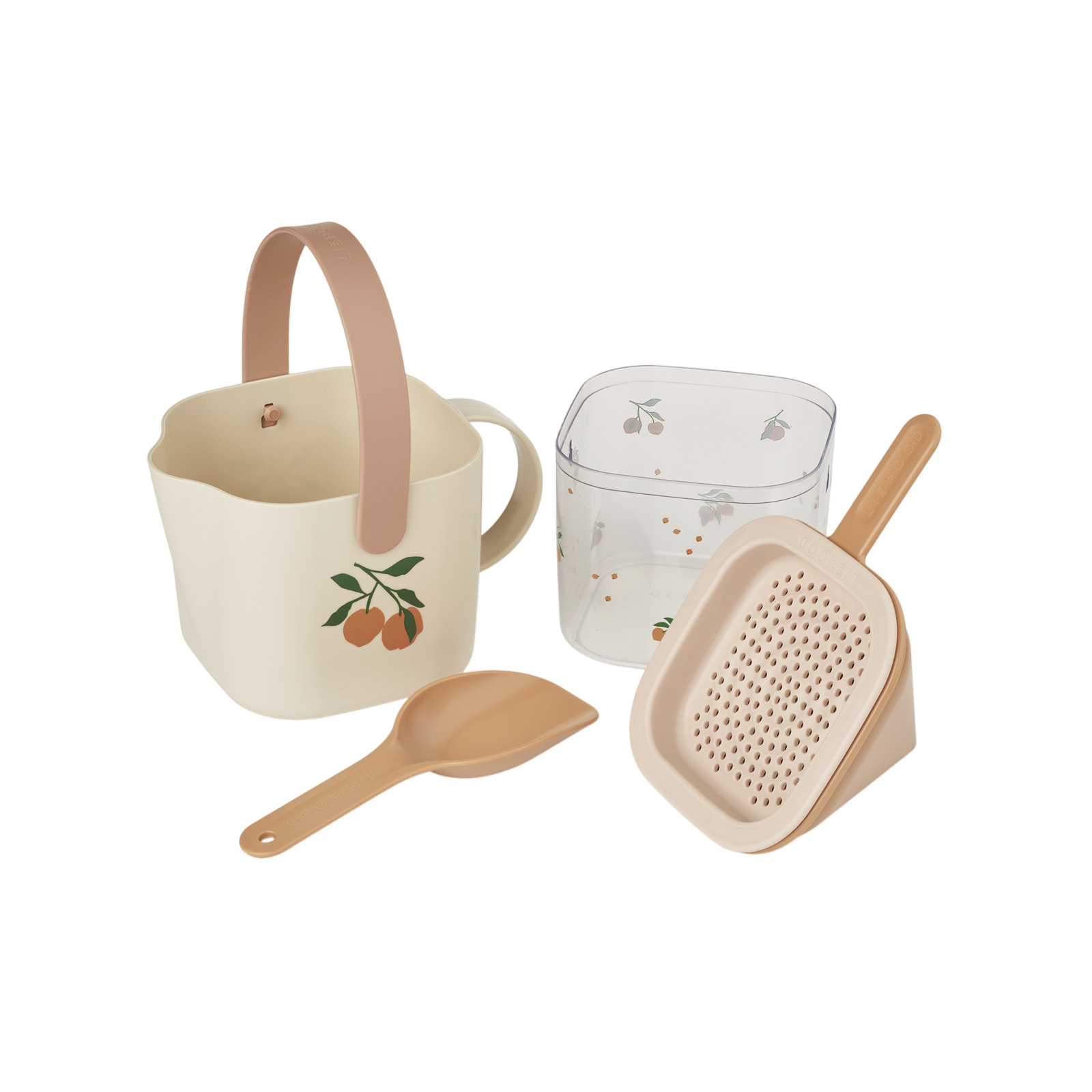 Ensemble bac à sable Roald Peach Sea Shell