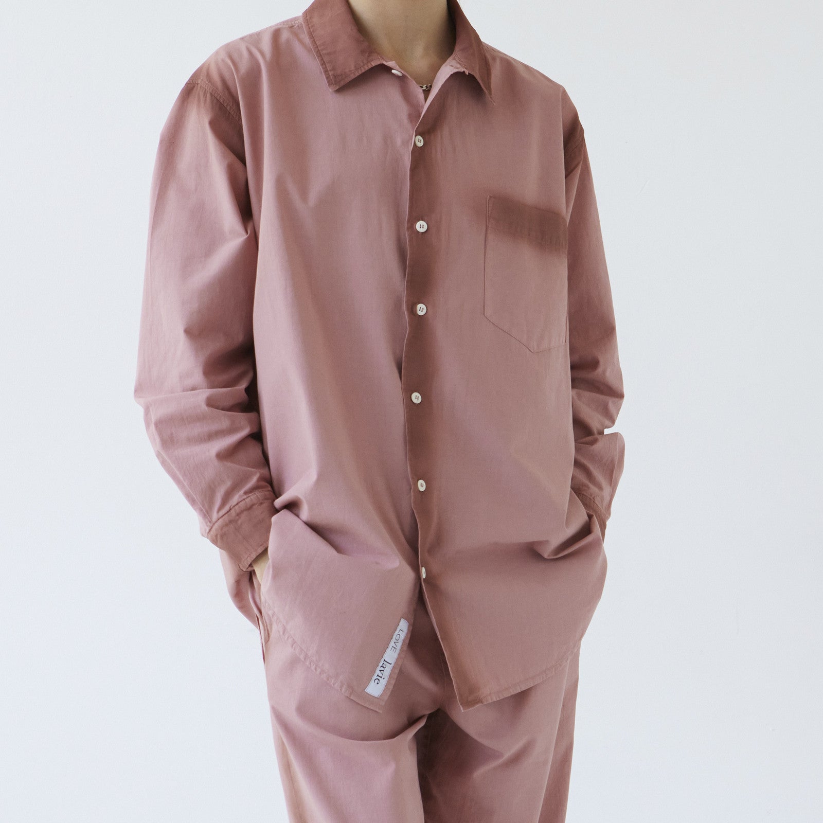 Yoko Shirt manches longues ash rose