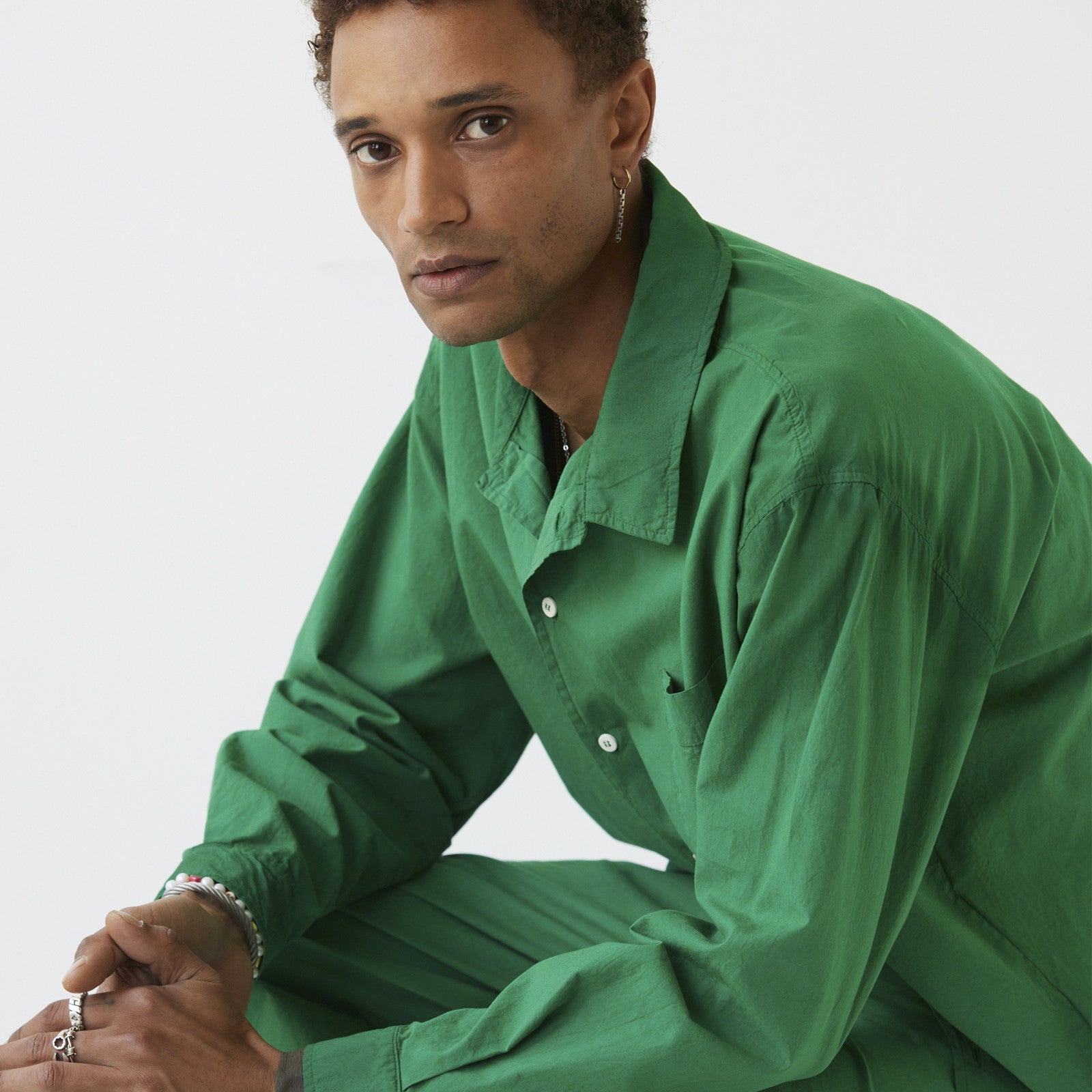 Yoko Shirt manches longues spinach