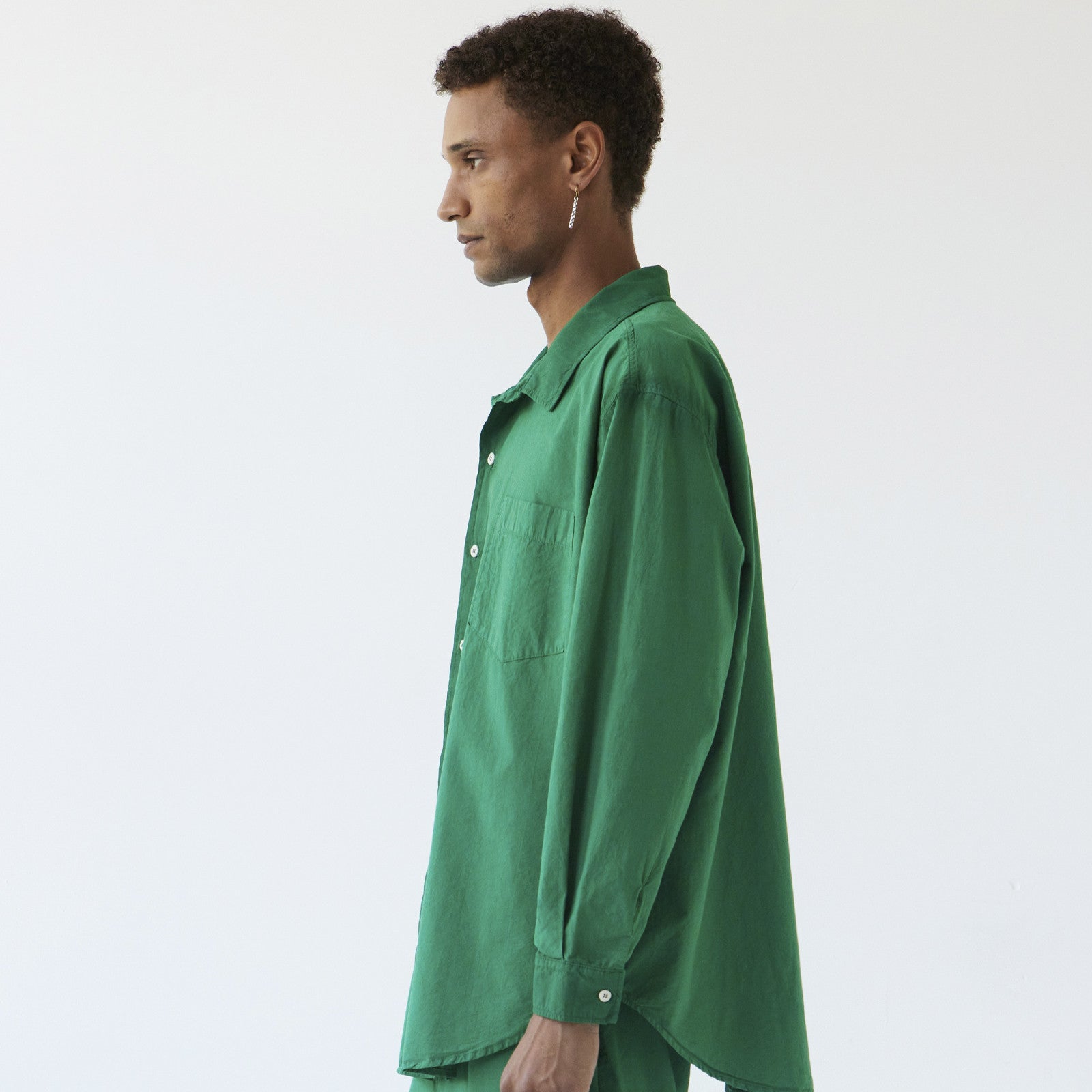 Yoko Shirt manches longues spinach