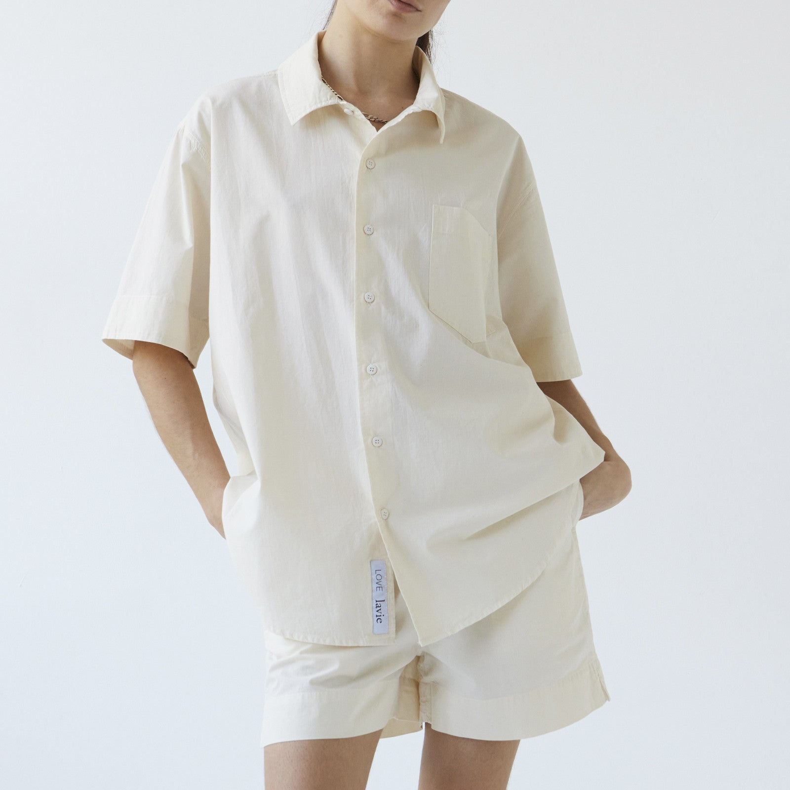 John Shirt manches courtes uni