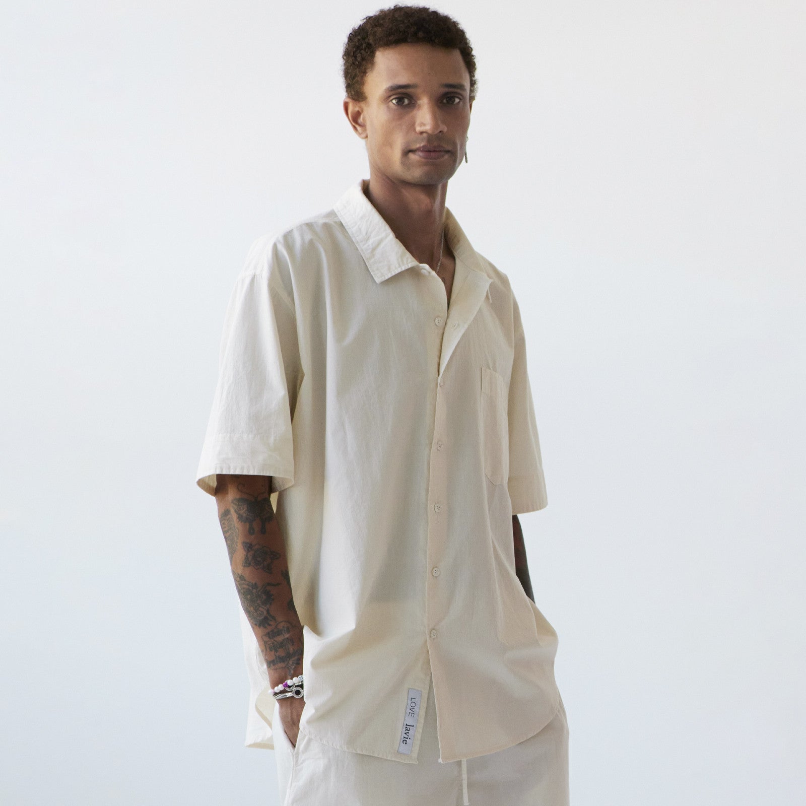 John Shirt manches courtes uni