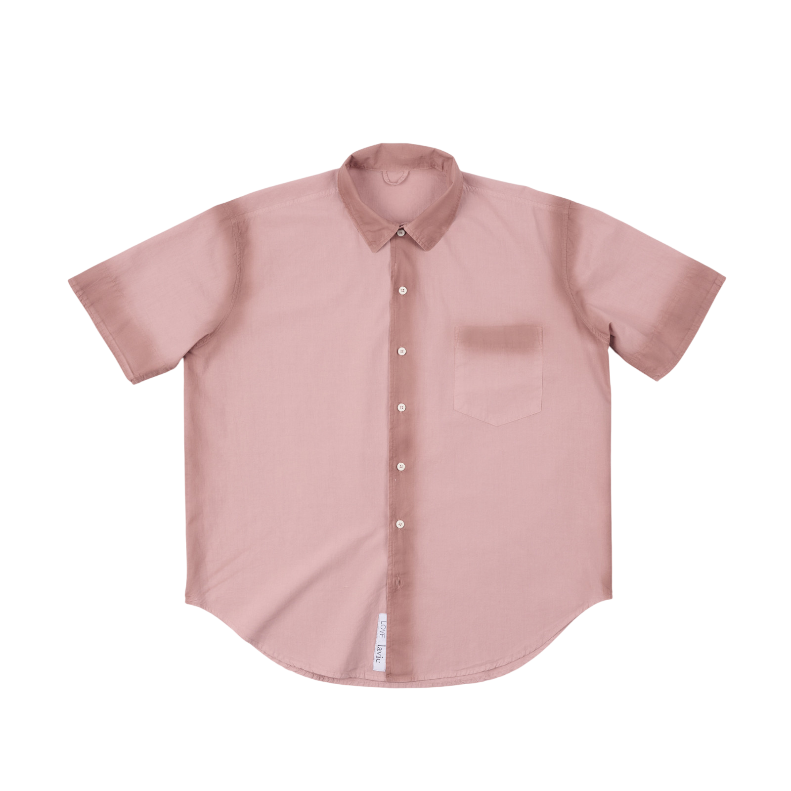 John Shirt shortsleeve ash rose