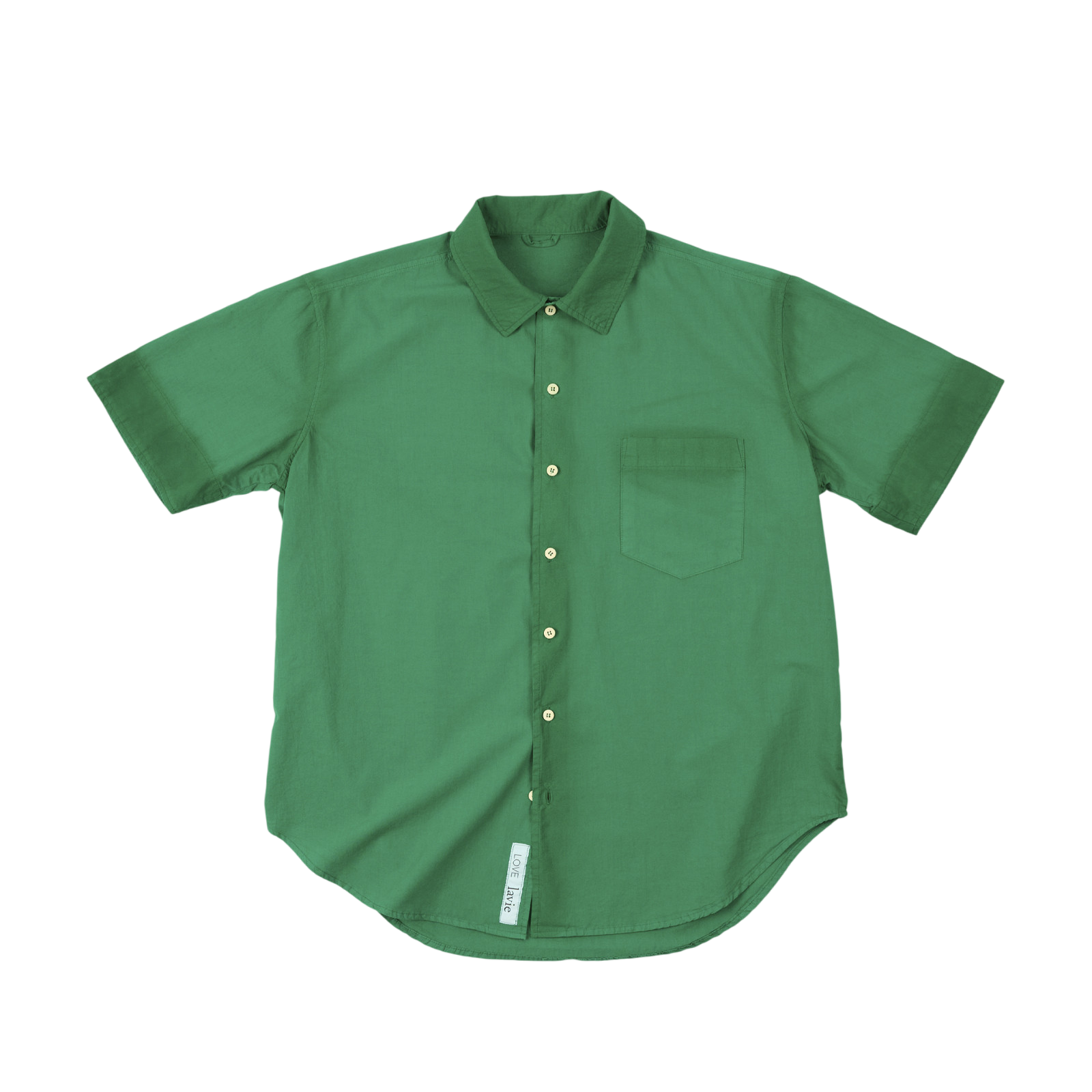 John Shirt shortsleeve spinach