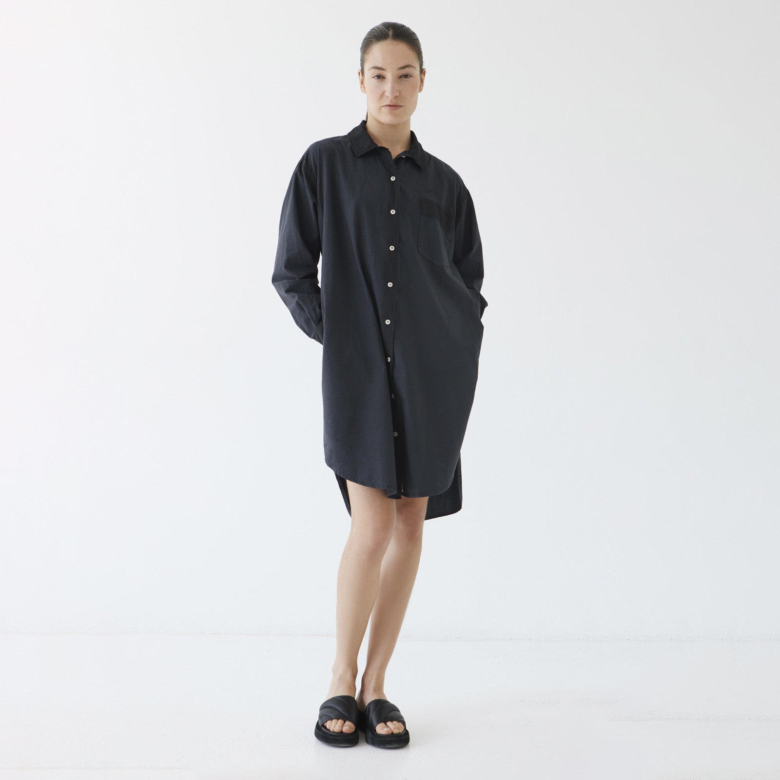 Ono Dress washed black