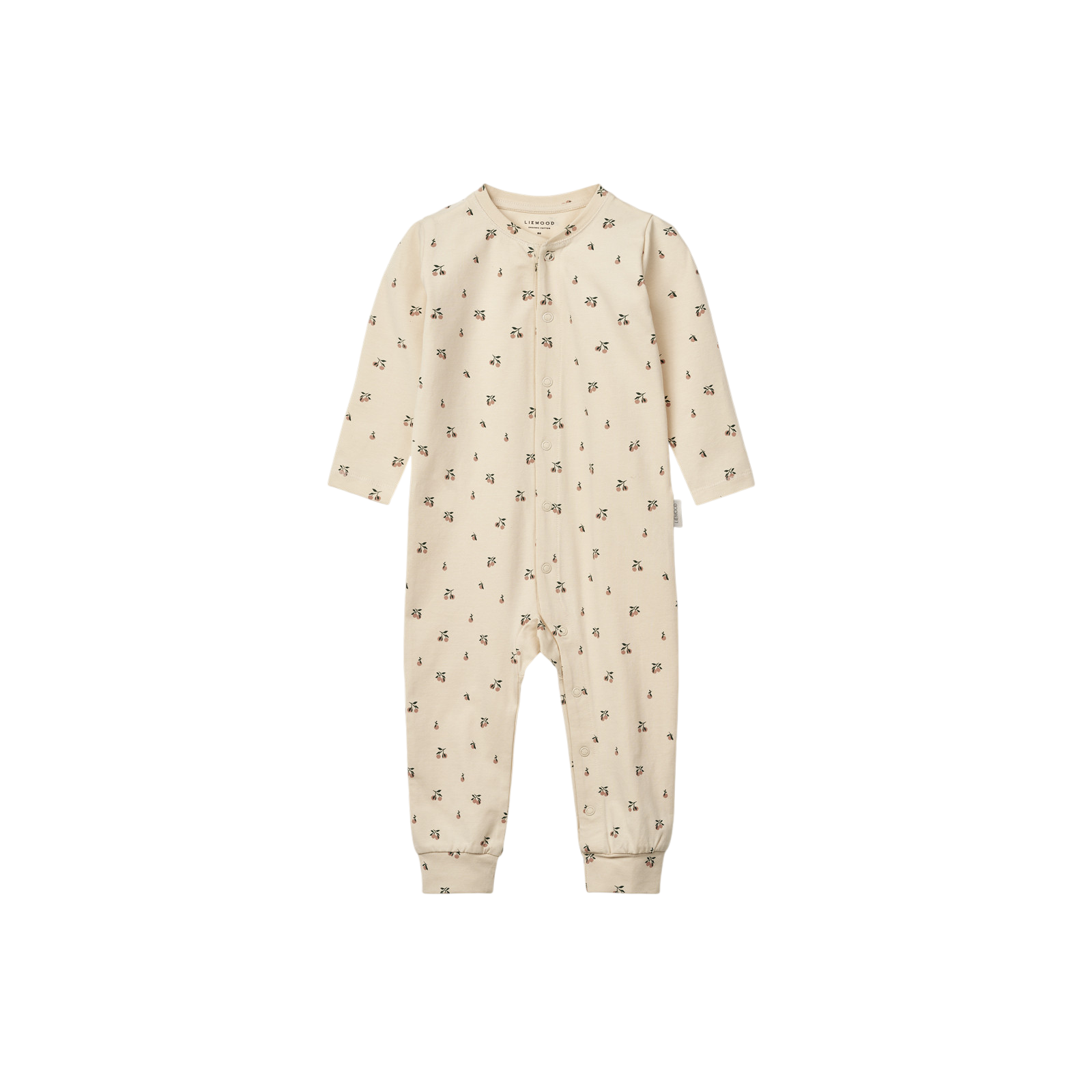 Baby Pyjama Birk Printed Peach Mini Sea Shell
