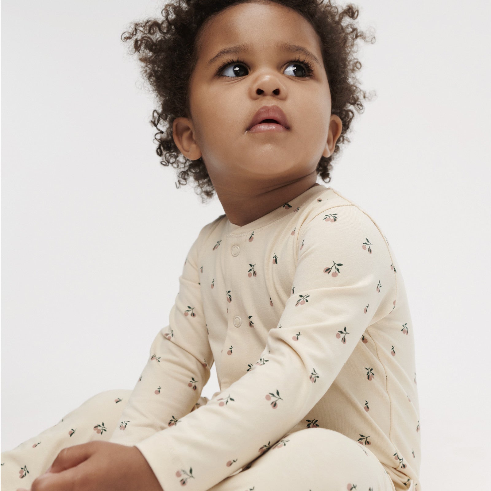 Baby pyjamas Birk Printed Peach Mini Sea Shell