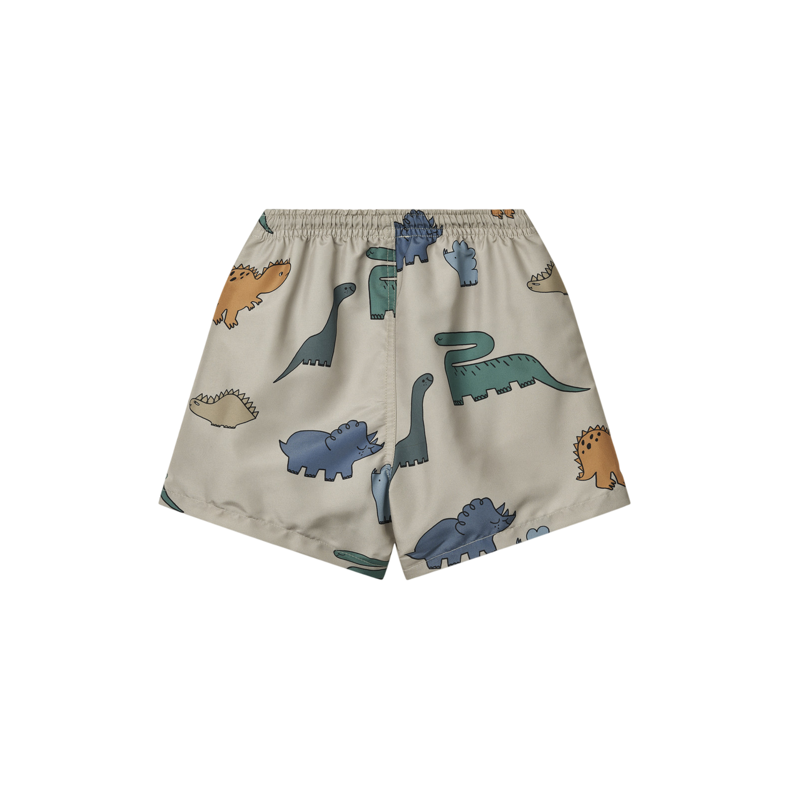 Duke swim shorts with Dinosaurs Mist print