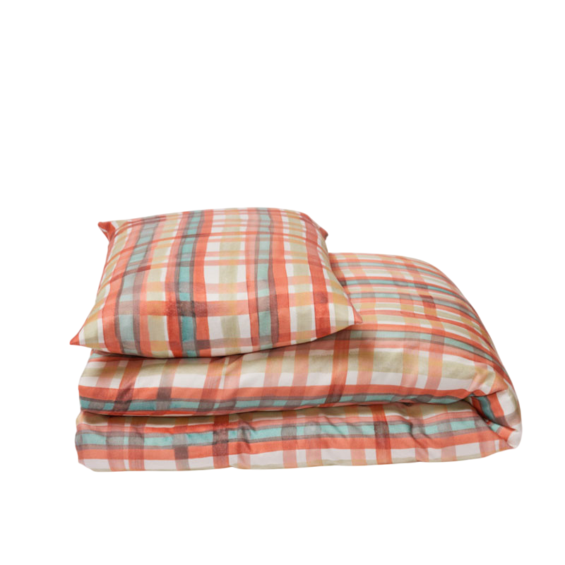 DUNWICH Housse de couette dark brick 160x210 cm