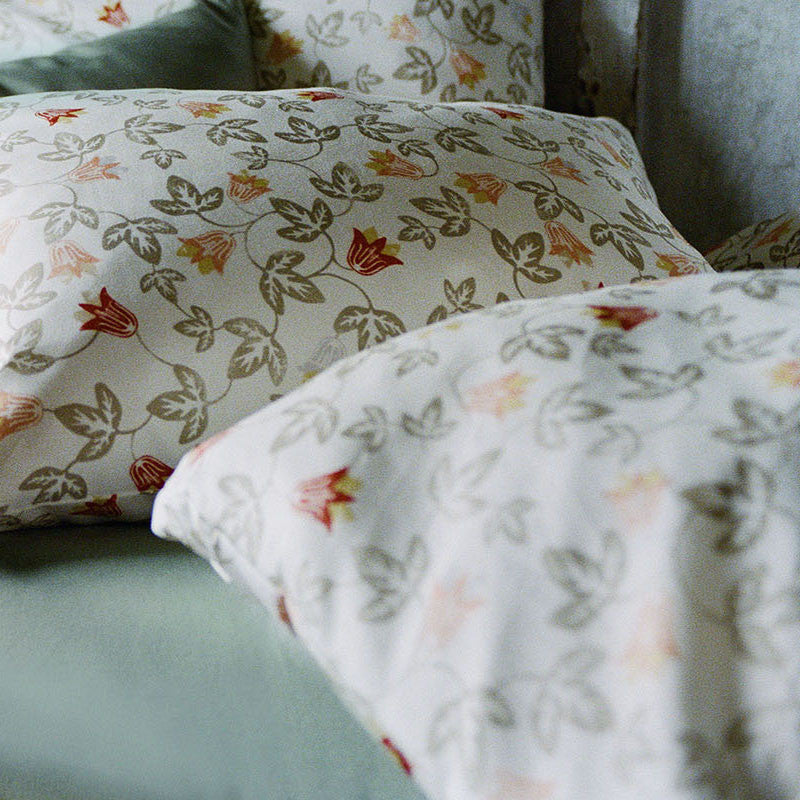 YOXFORD Duvetbezug white/eucalyptus 200x210 cm