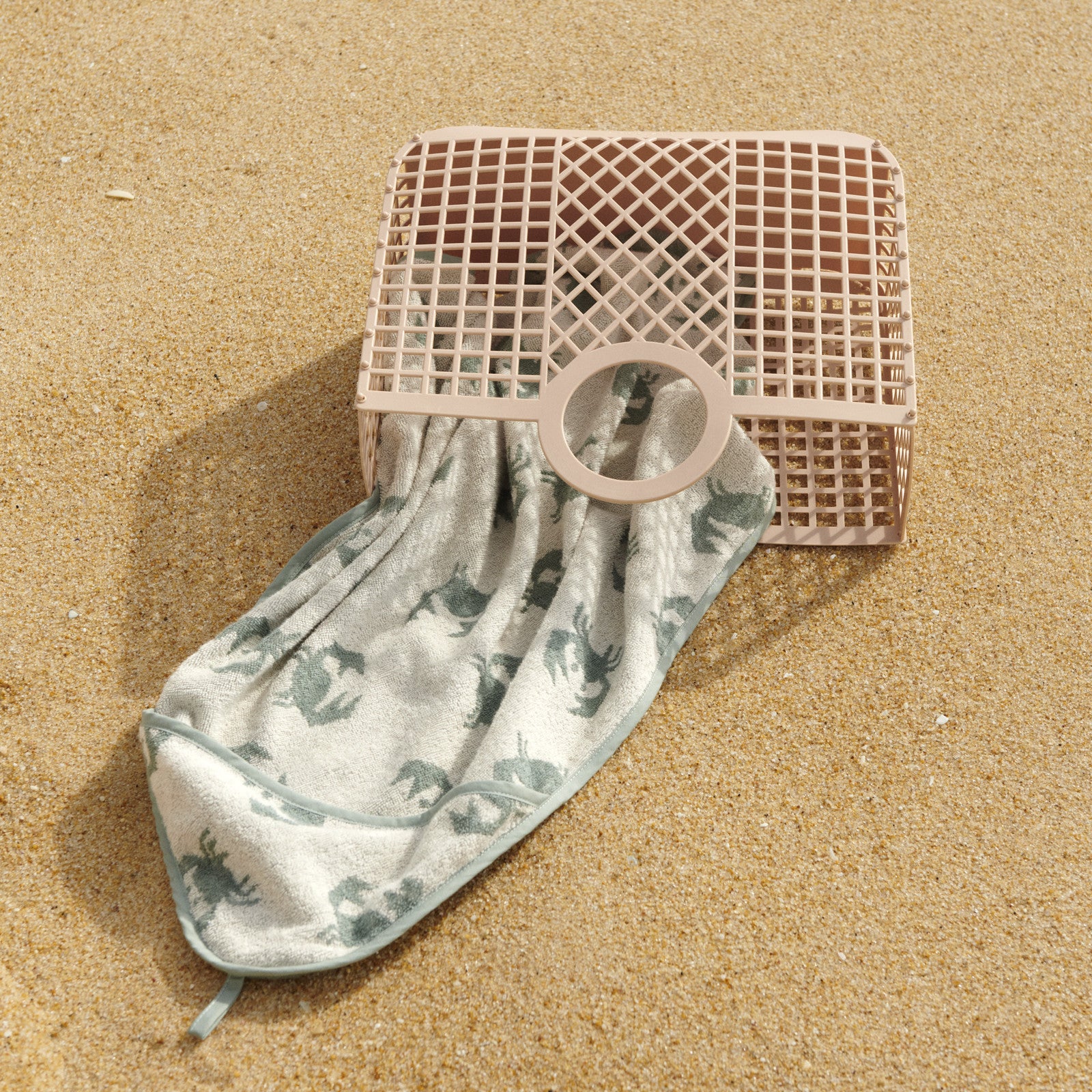 Drap de bain bébé Alba Crab Sandy