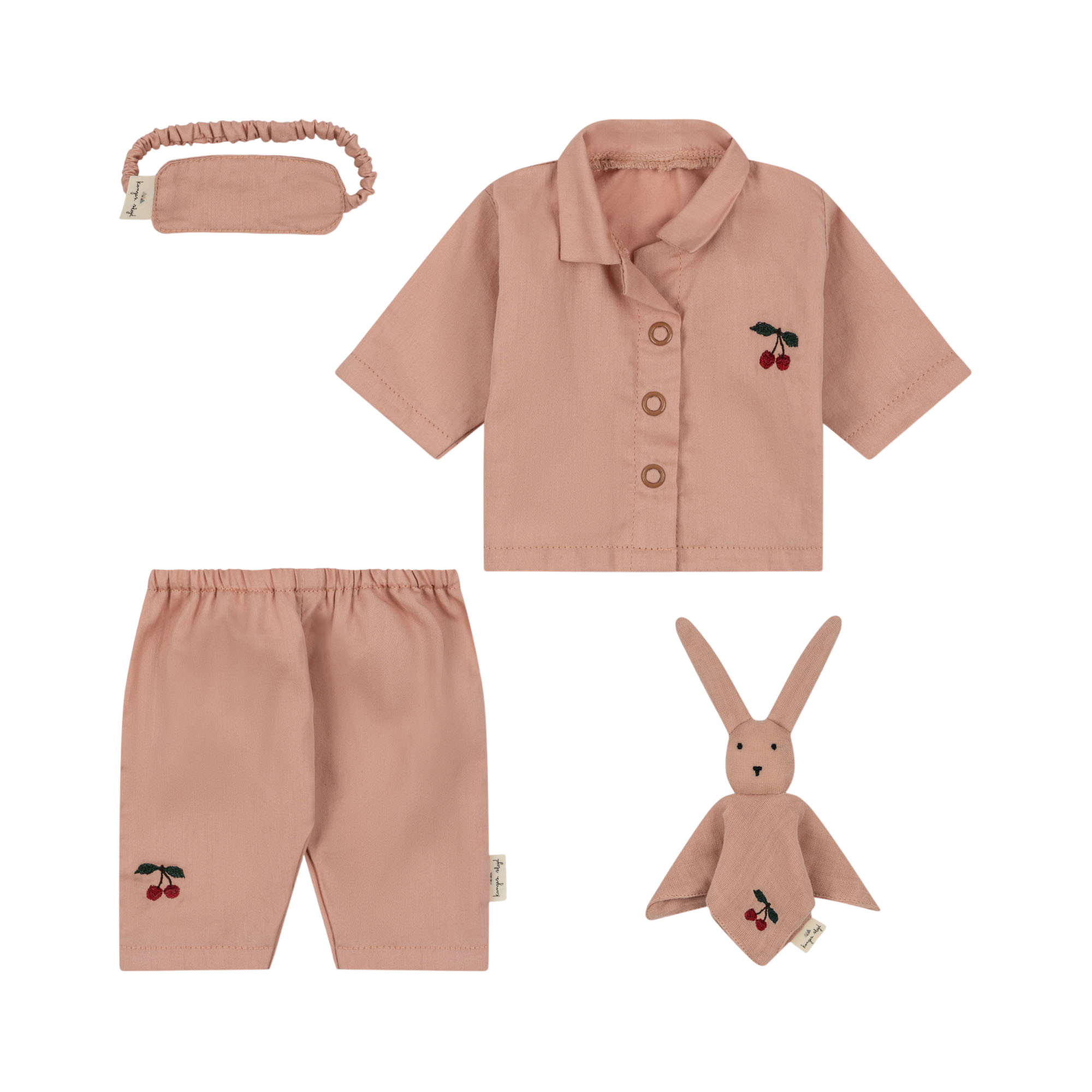 Doll set Gerd Mahagony Rose