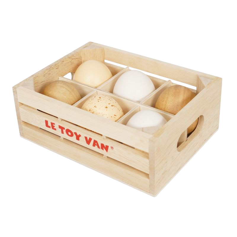 Farm eggs (6 pieces) for the store