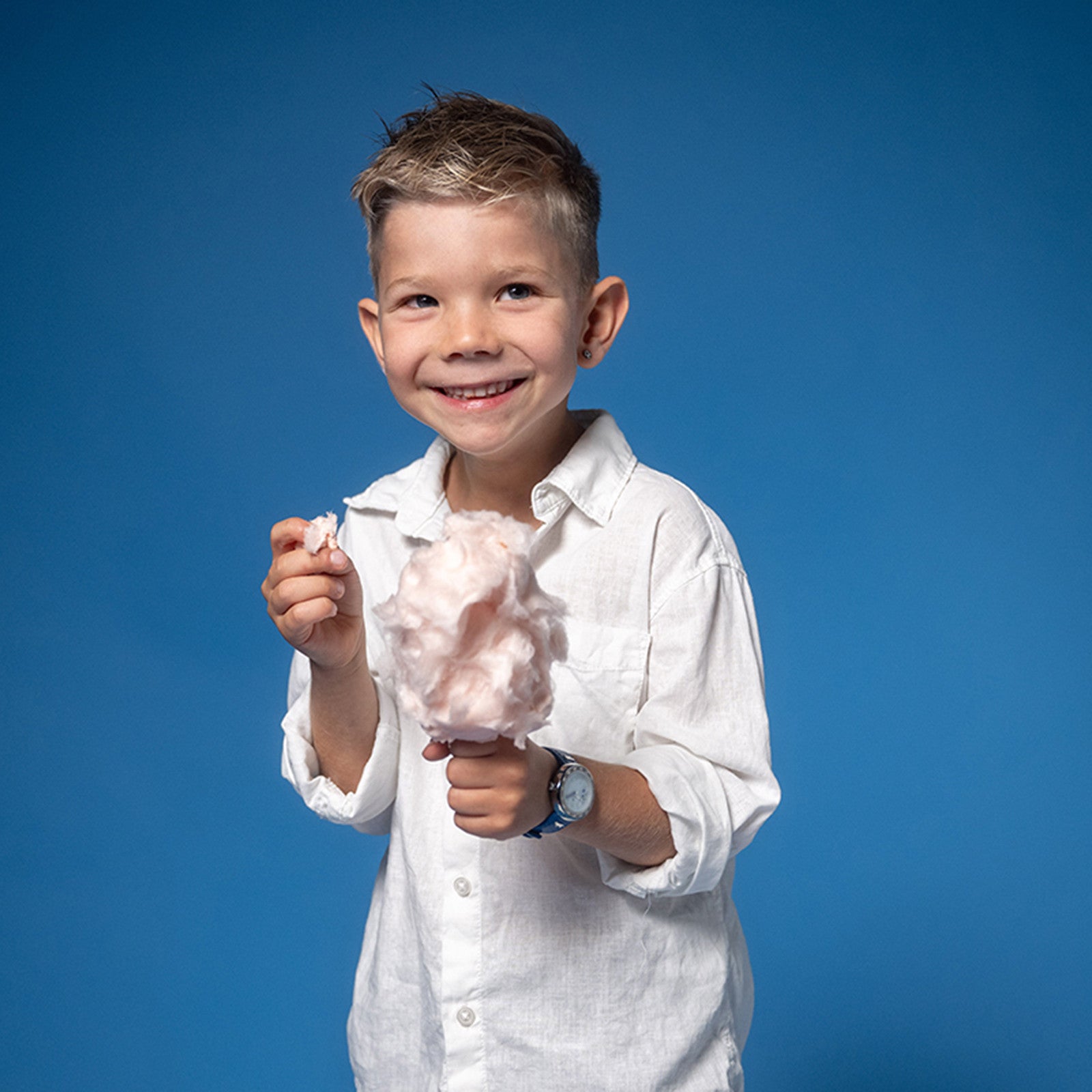 Trauffer Kinderuhr Blau
