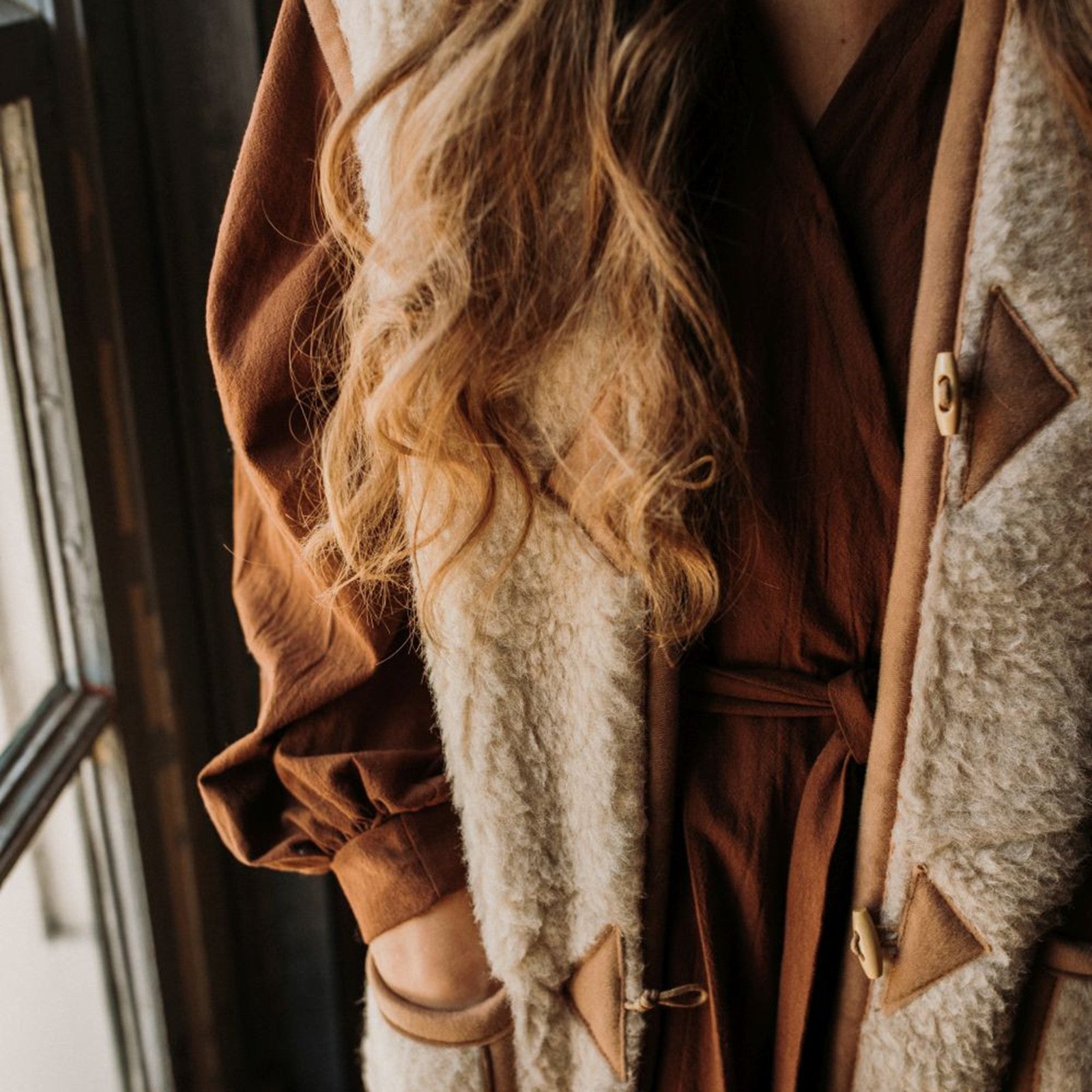 Adult Weste Alpen Beige