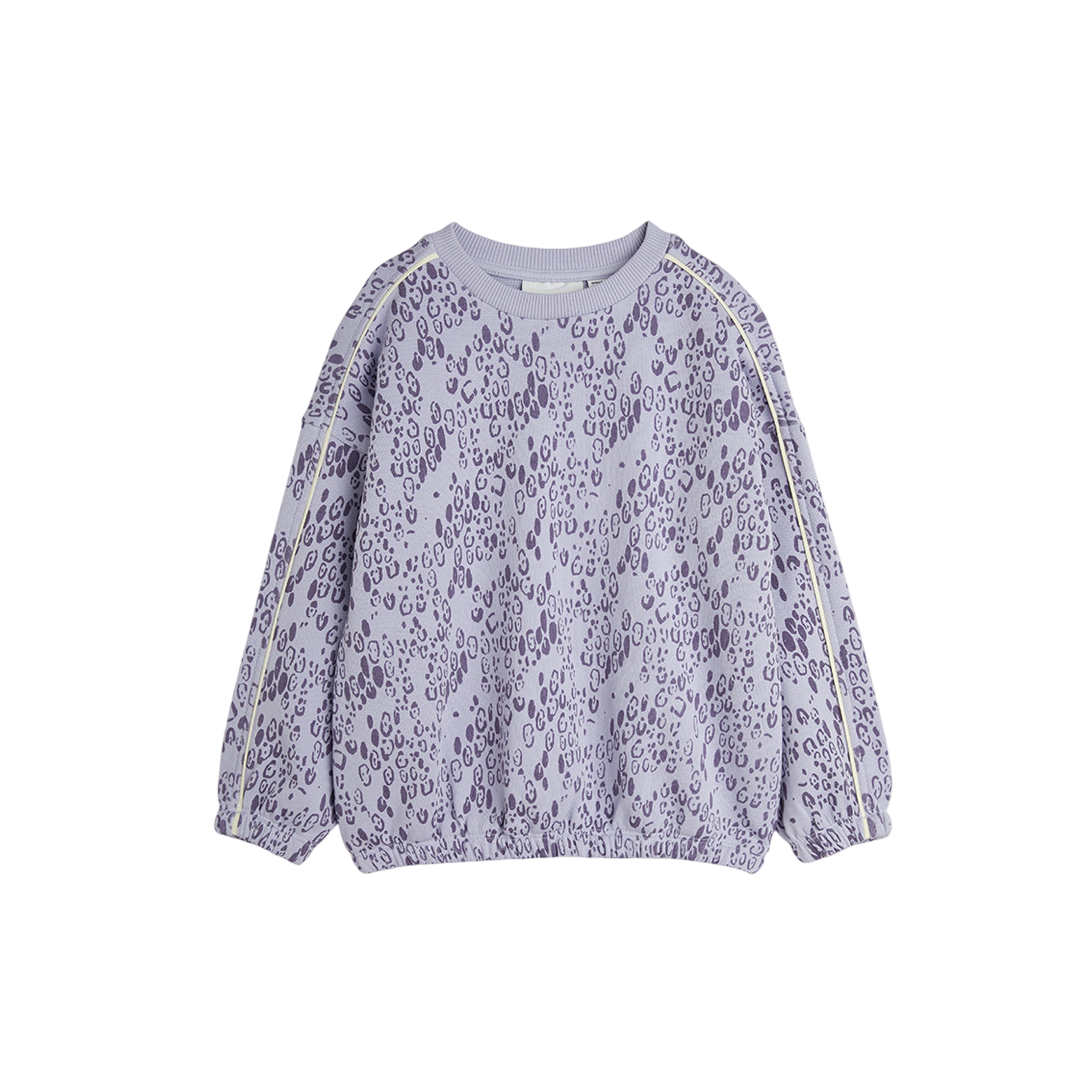 Sweatshirt Mini Leopard Purple