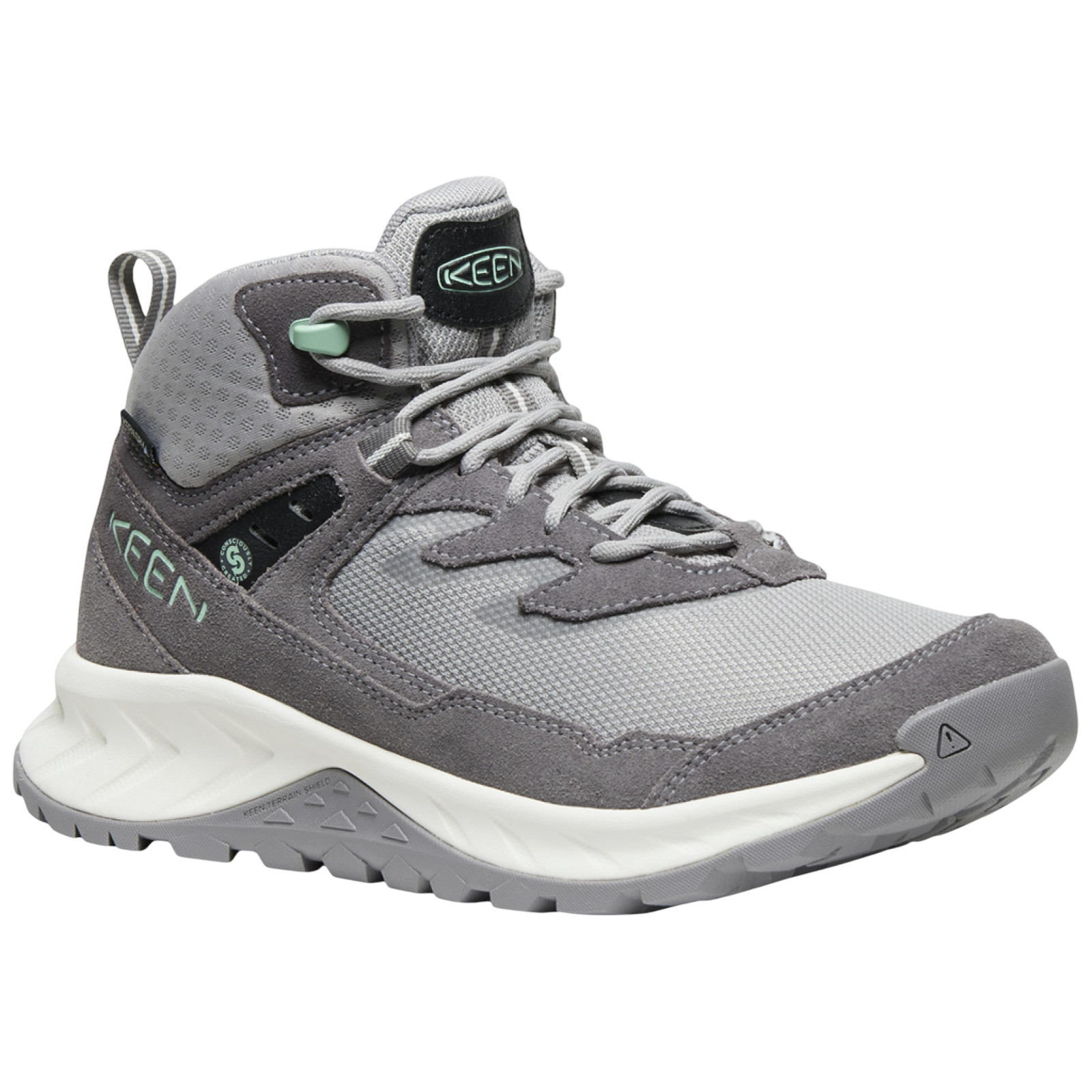 W Hightrail Mid Wp alloy/lichen