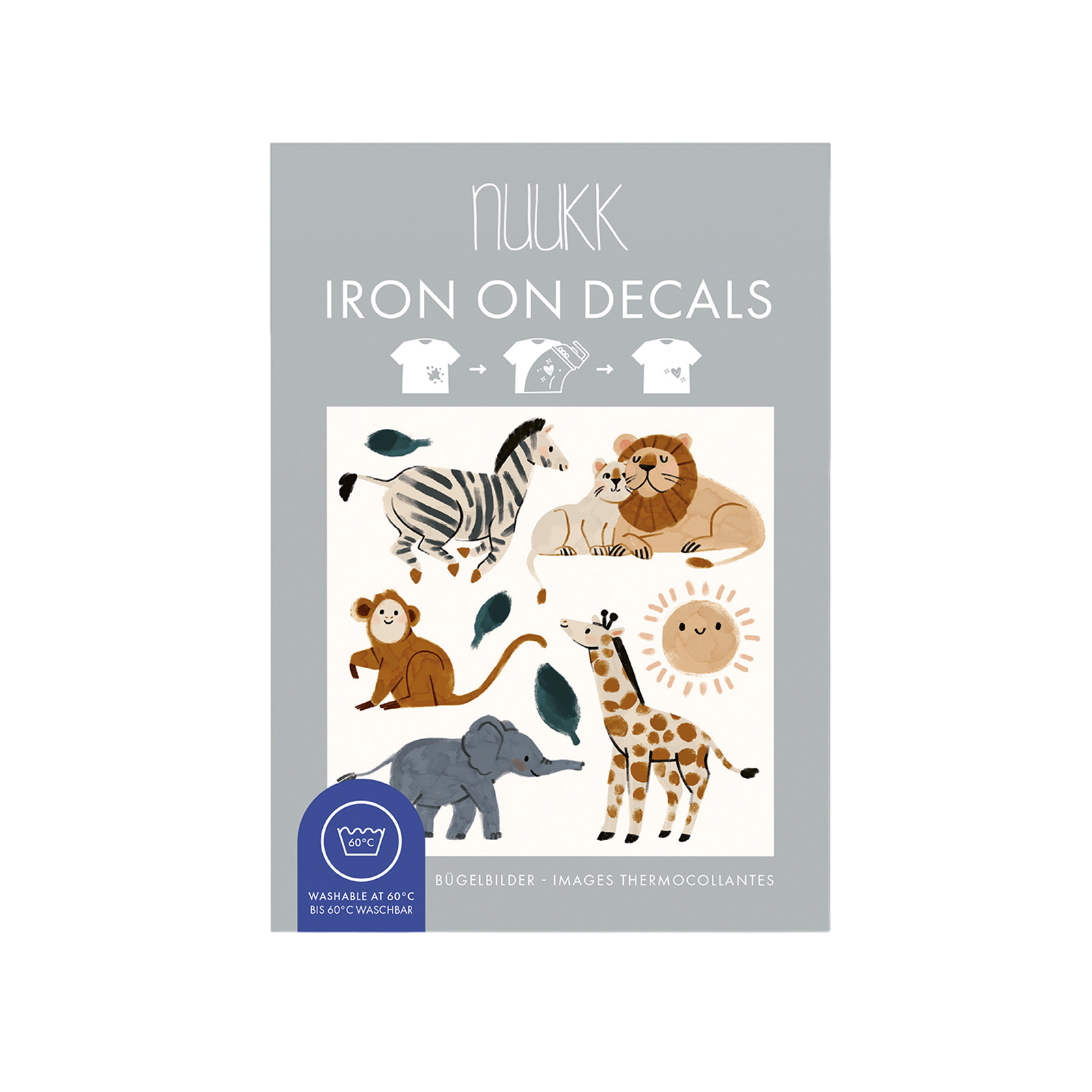 Safari iron-on decals