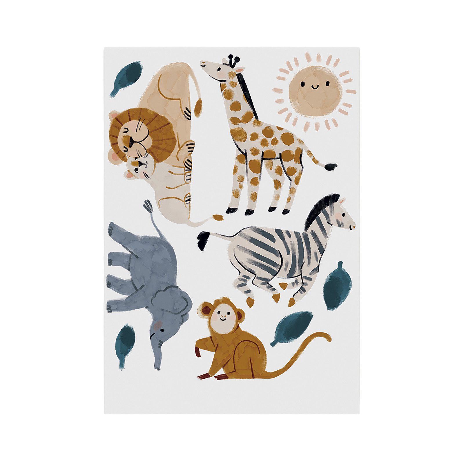 Images à repasser Safari