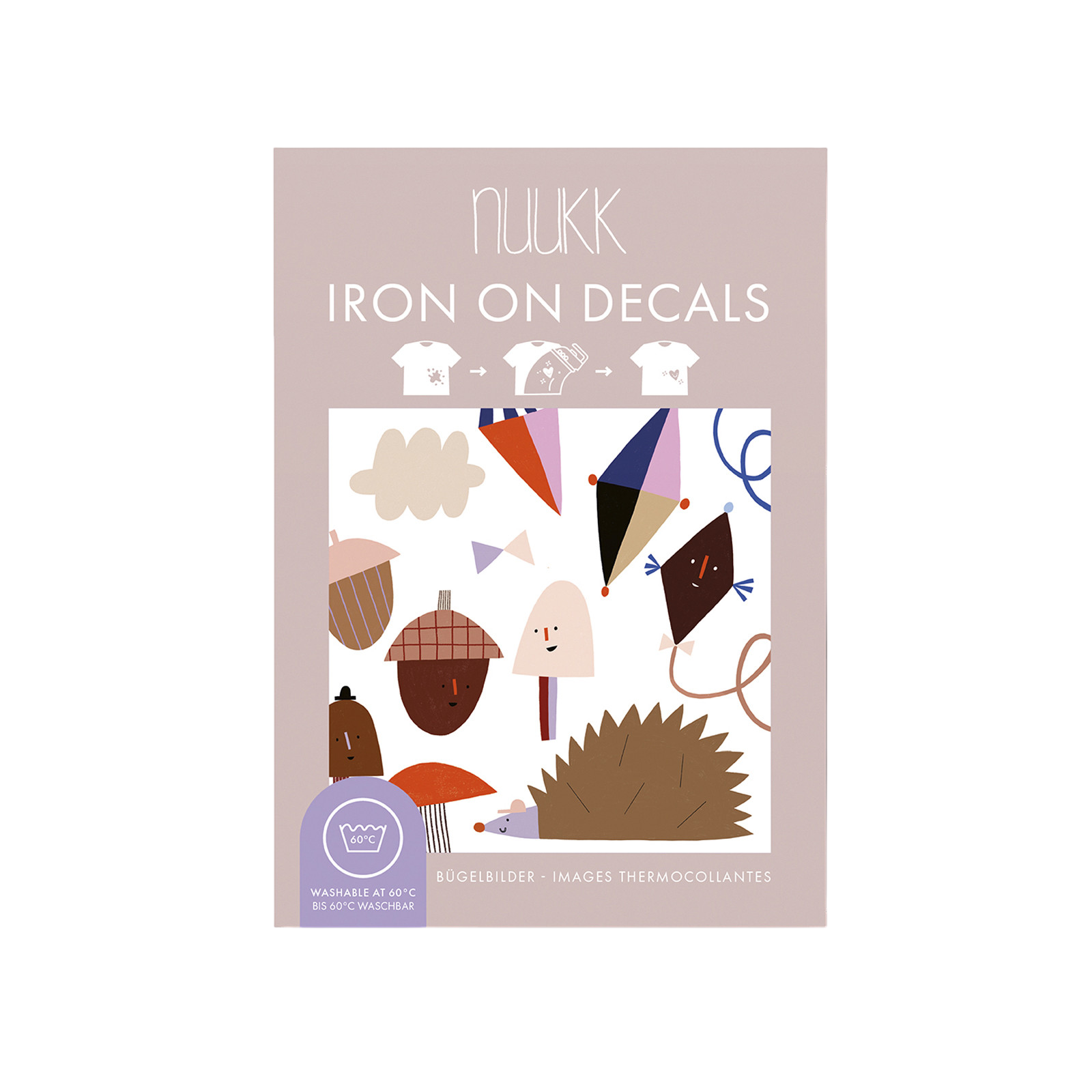 Iron-on pictures hedgehog