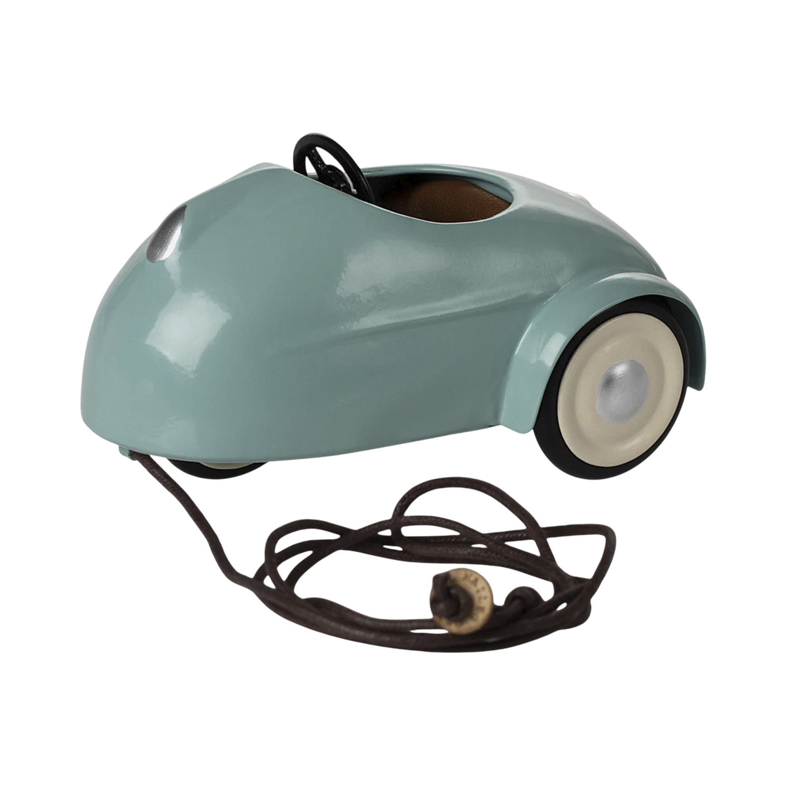 Maileg souris voiture bleu clair
