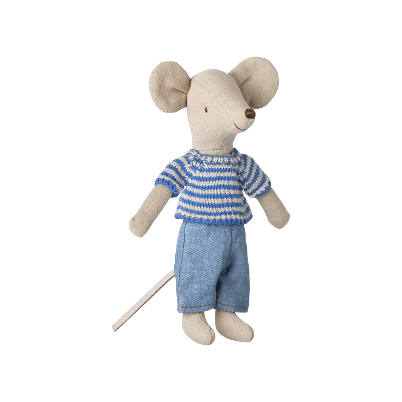 Maileg Maus Strickpullover und Hose grosser Bruder
