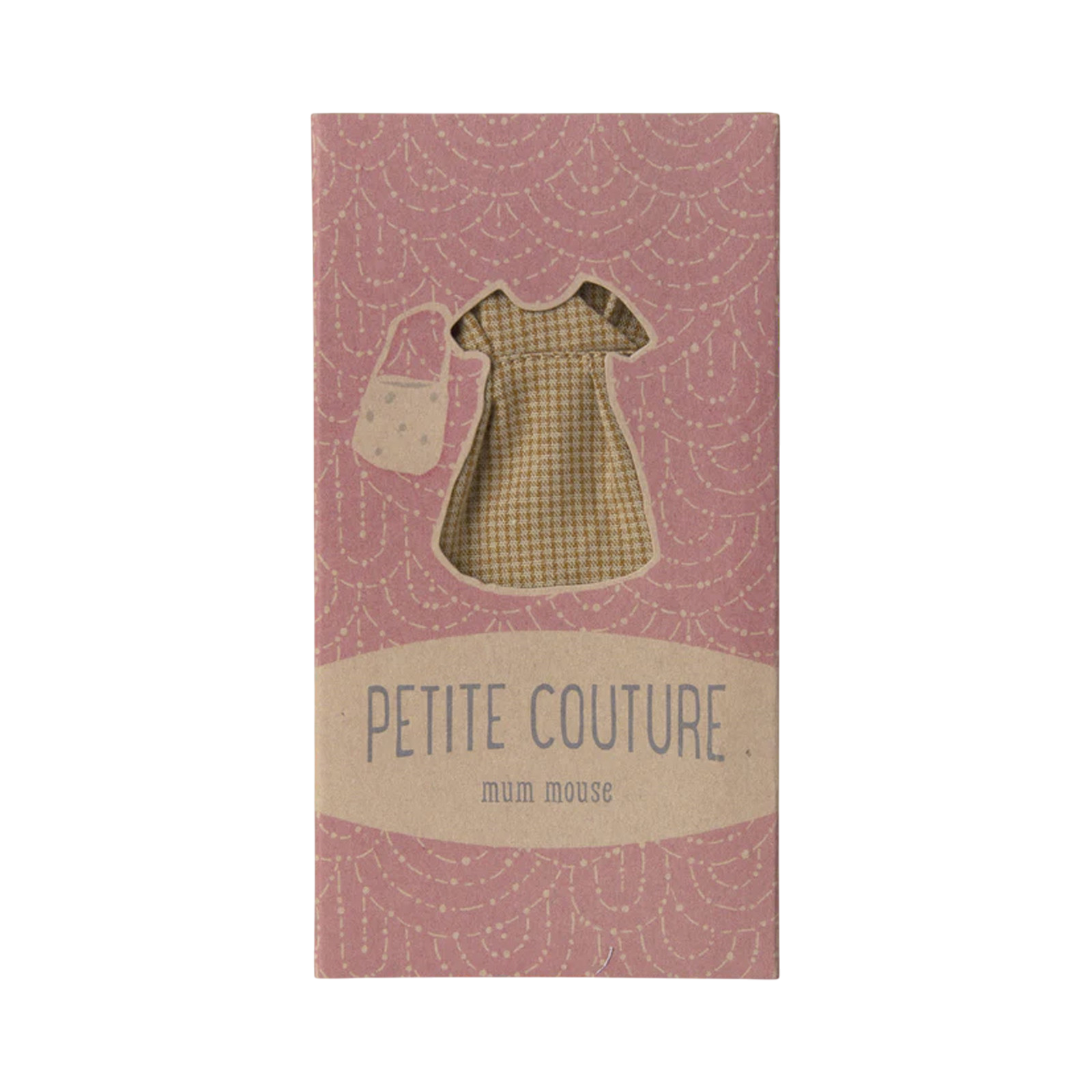 Maileg souris robe et sac maman