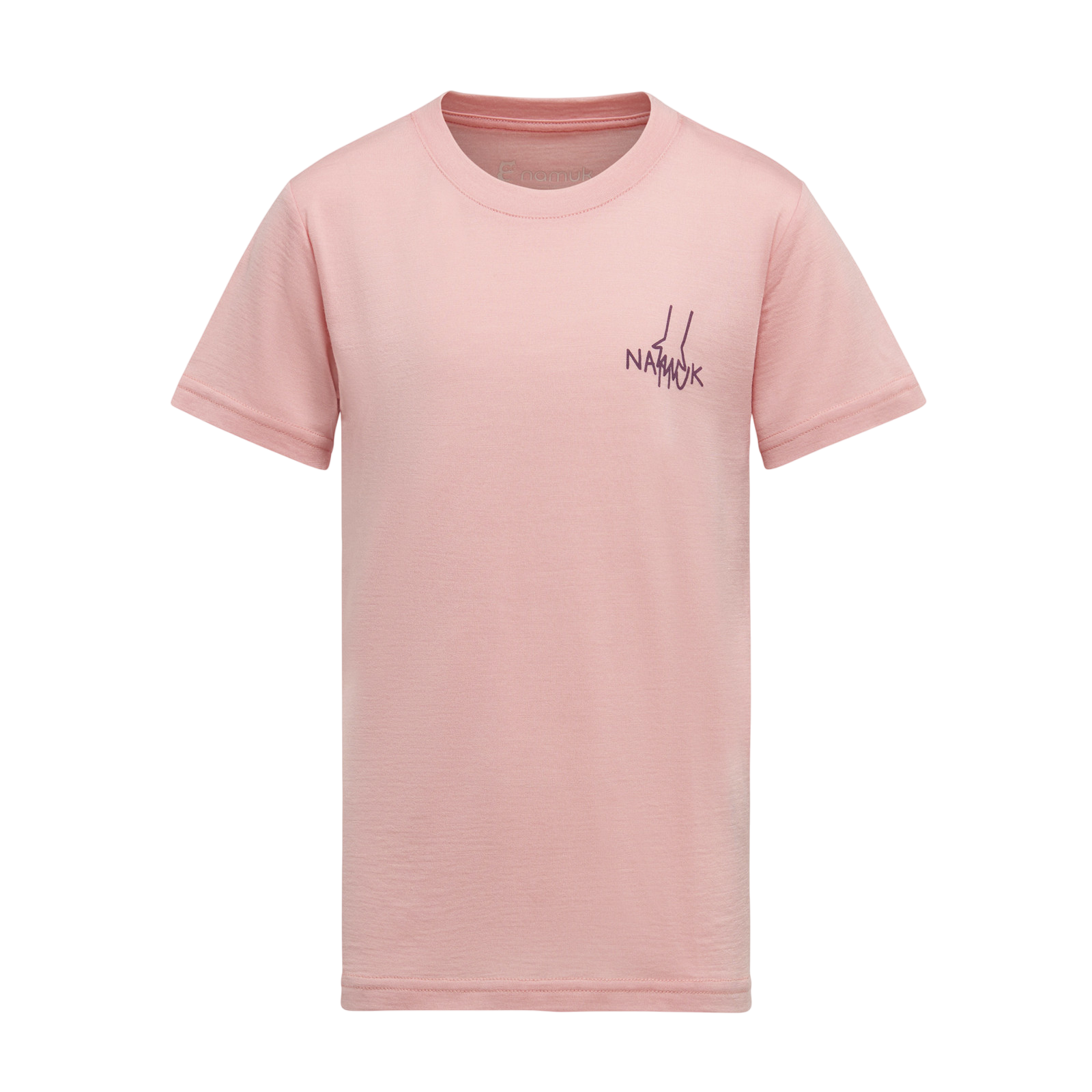 T-shirt Merino Dea Helping Hands Sunset rose