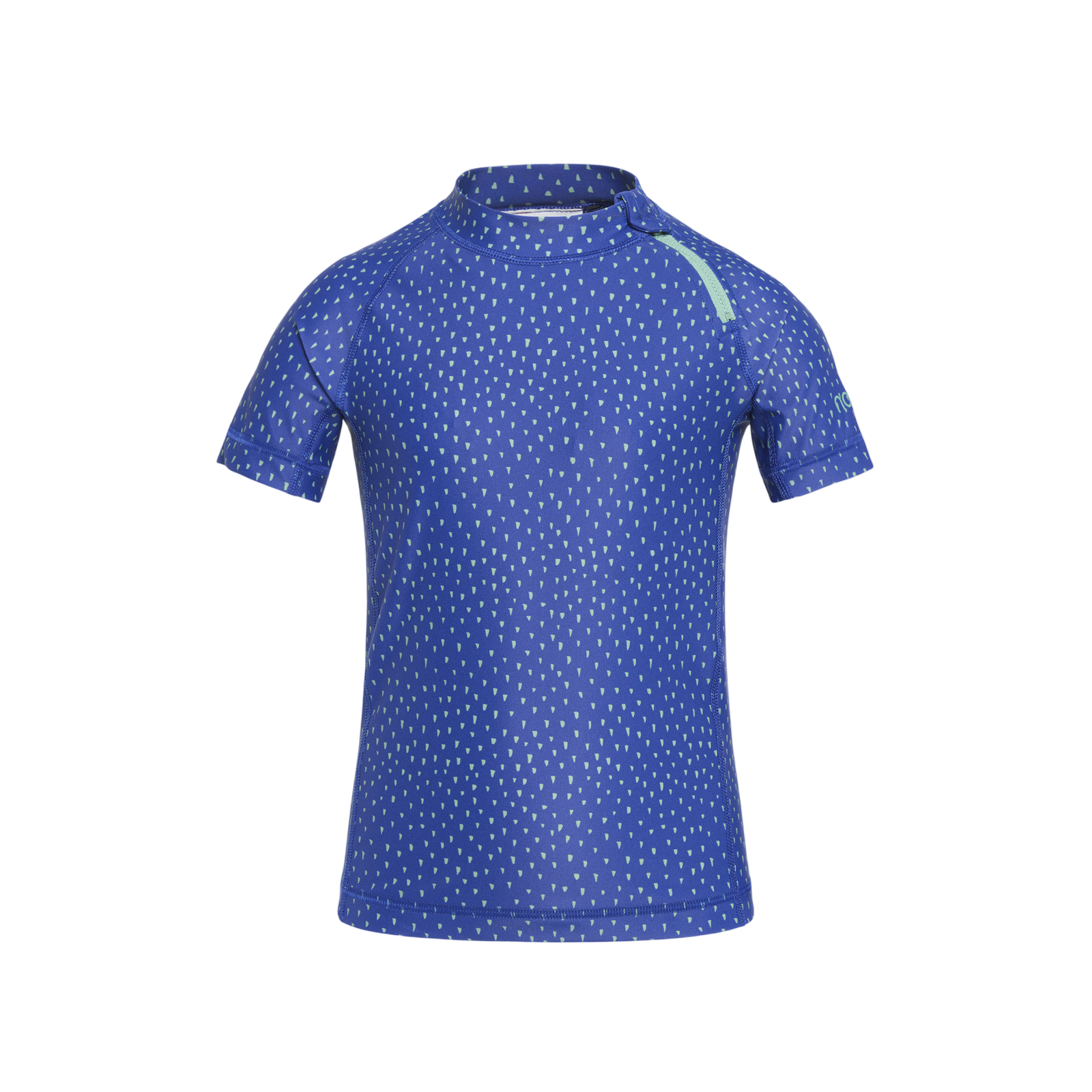 Badeshirt Fin Rashguard Tittles Ultra blue
