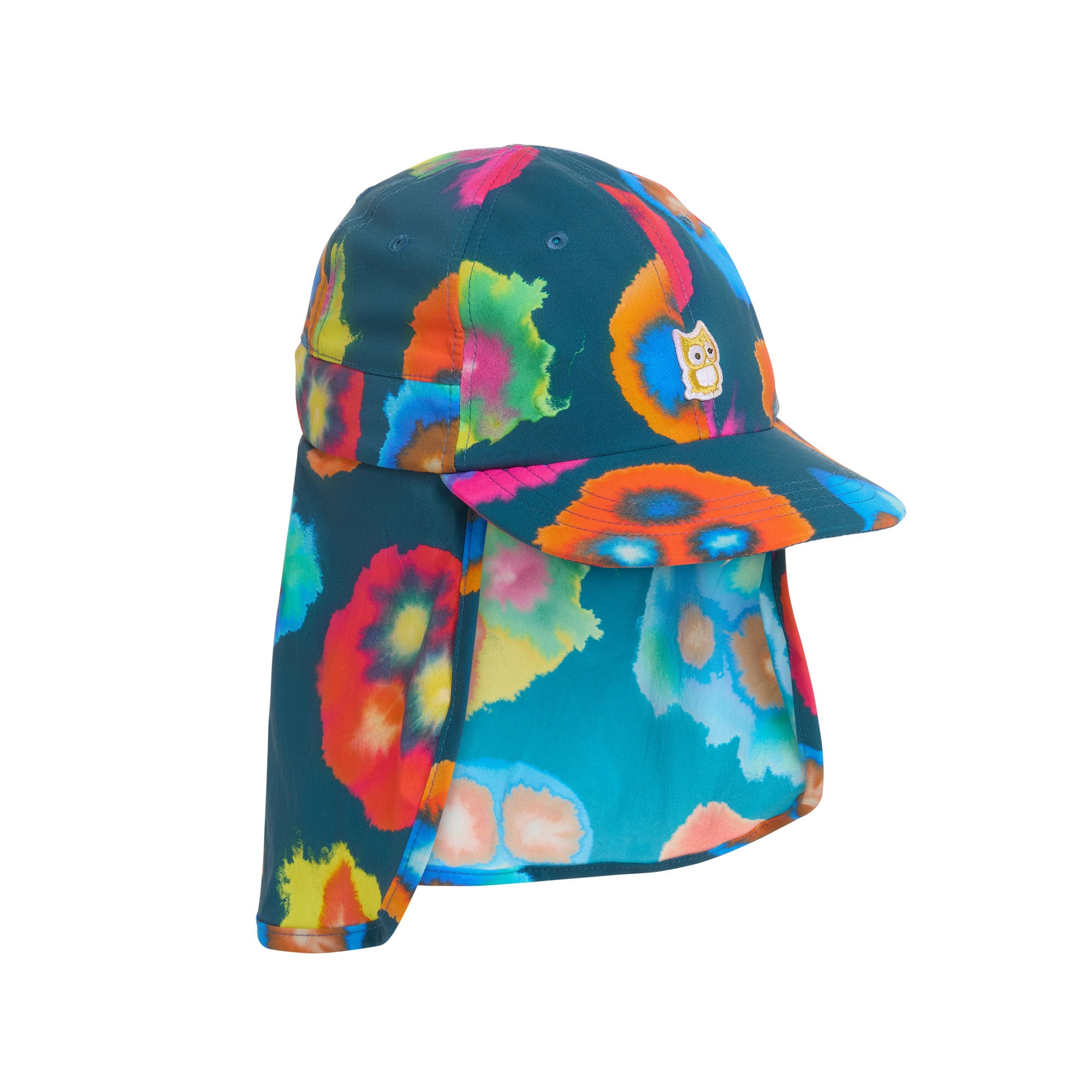 Sonnenhut Ray mit Nackenschutz "Pets" Deep Petrol