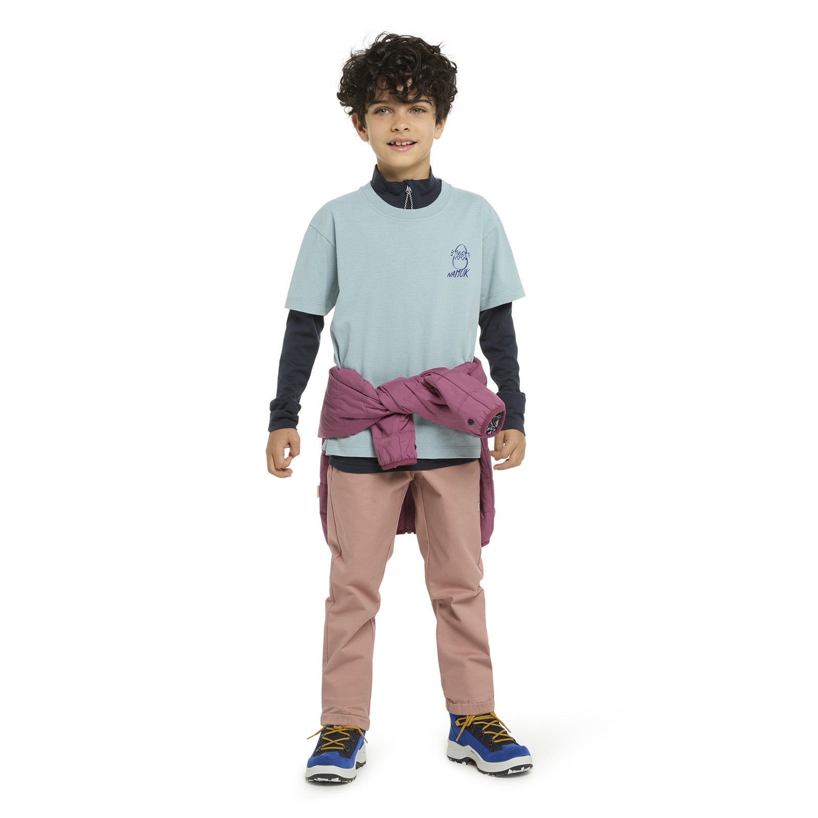 T-shirt Coba Hatch Ice Blue