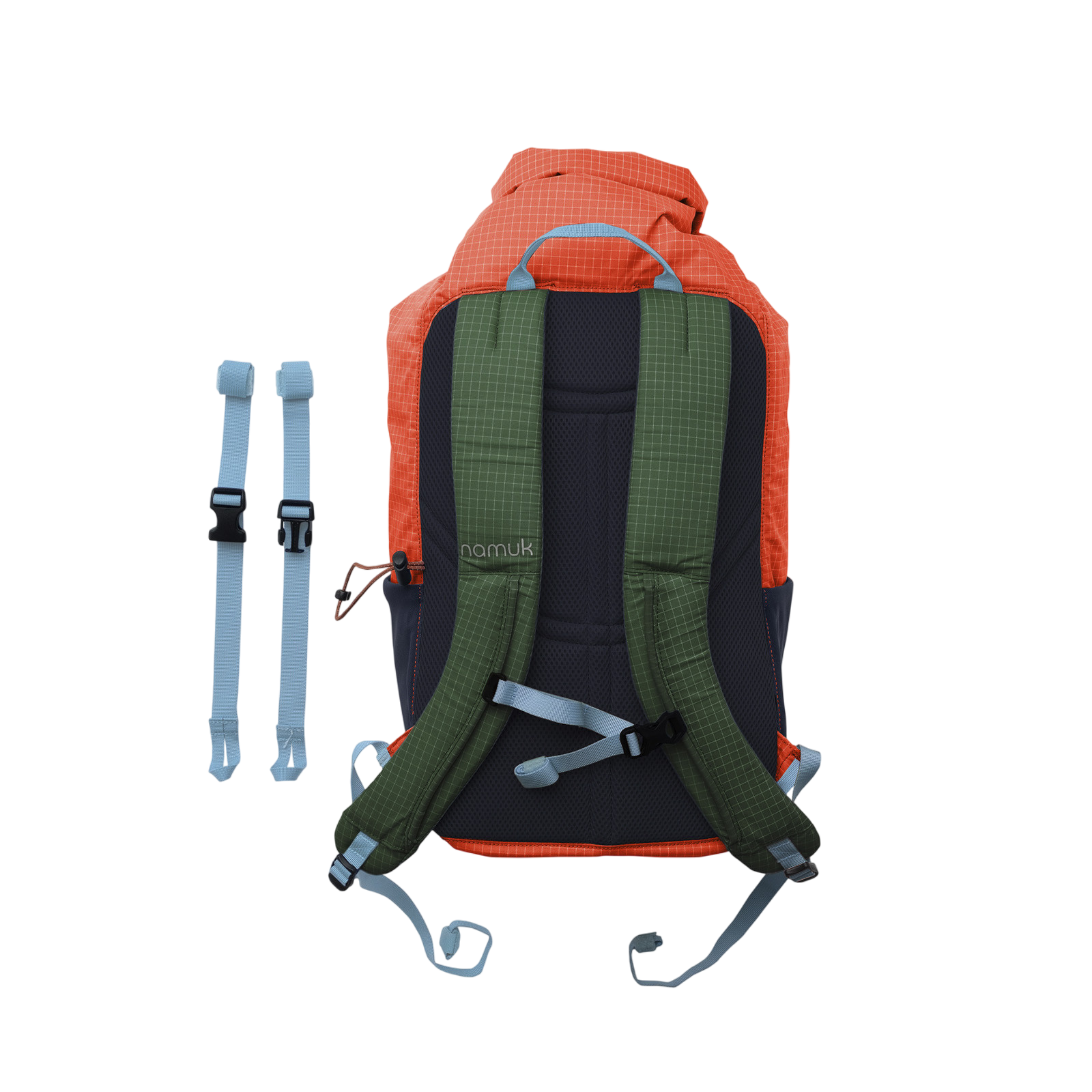Backpack Leon 20L Red orange & True navy