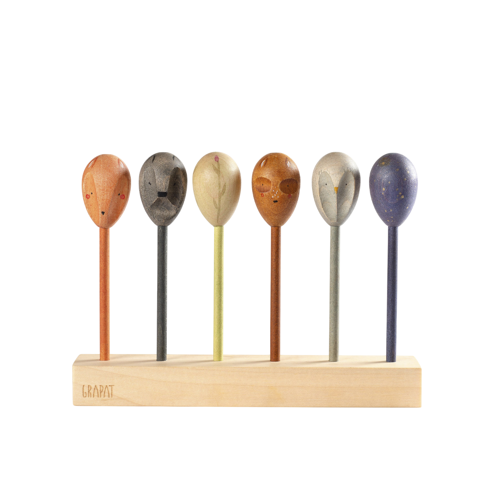 Wooden dolls Twin-Souls Grapat