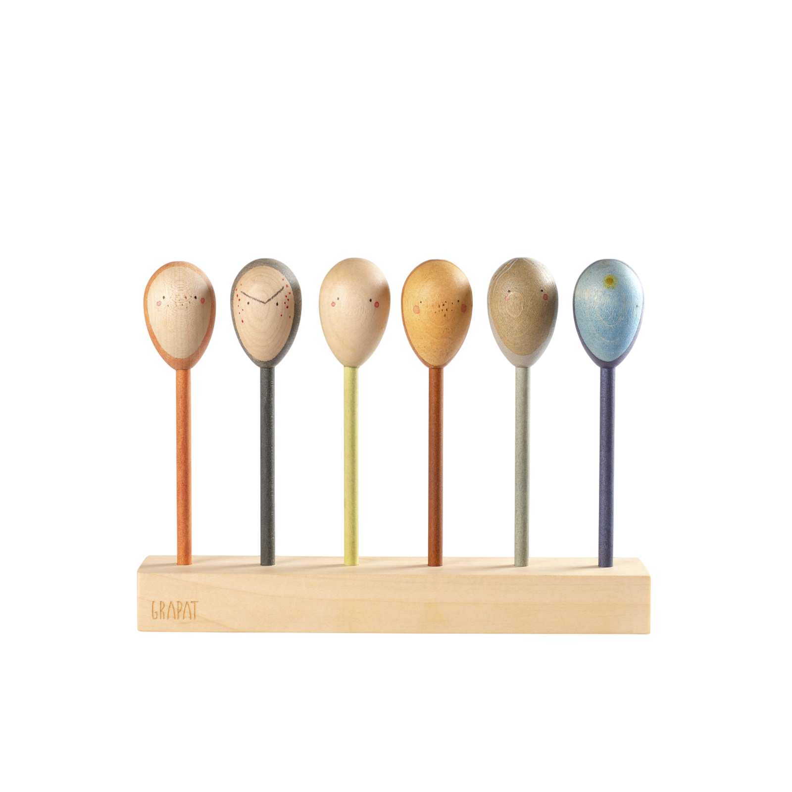 Wooden dolls Twin-Souls Grapat