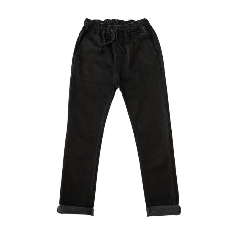 Jeans Pull-On Black