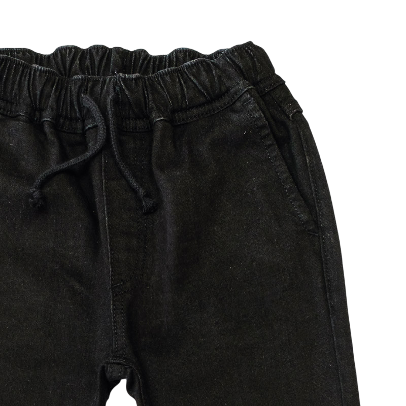 Jeans Pull-On Black