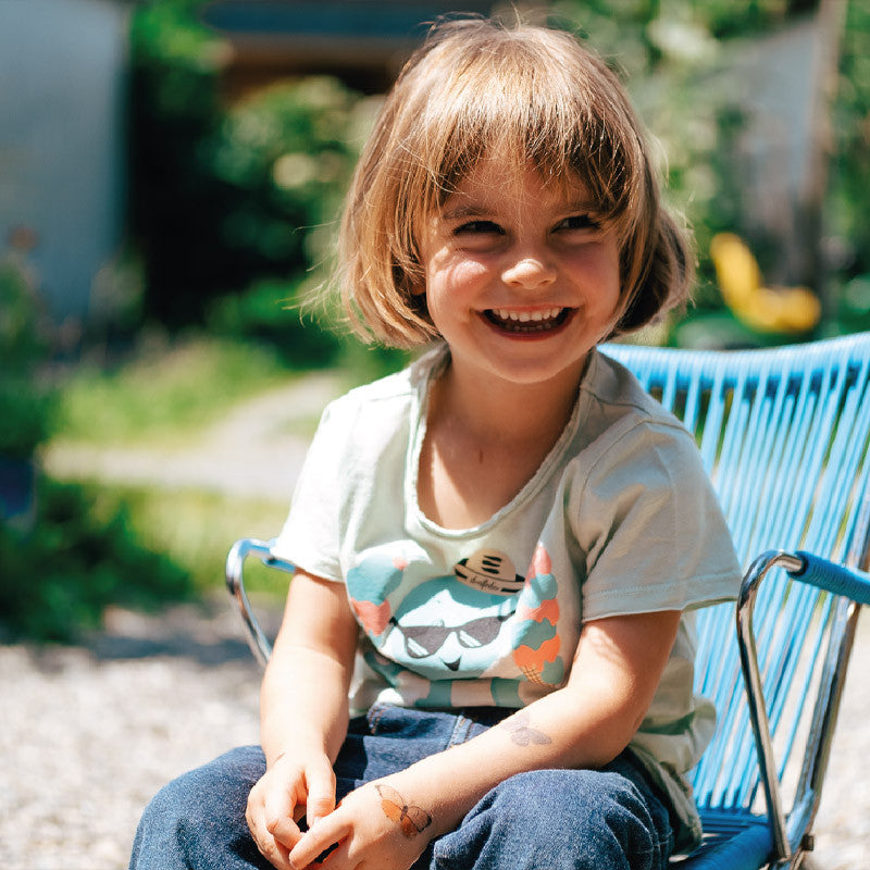 T-shirt octopus mint