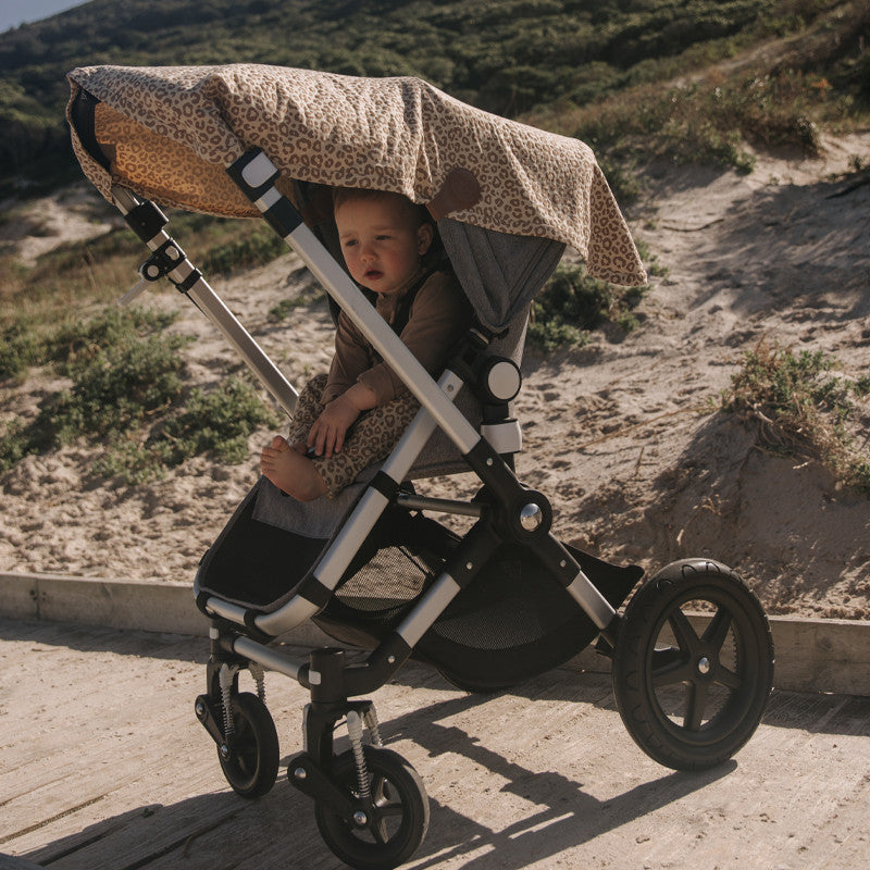 UV Decke Leopard Brown