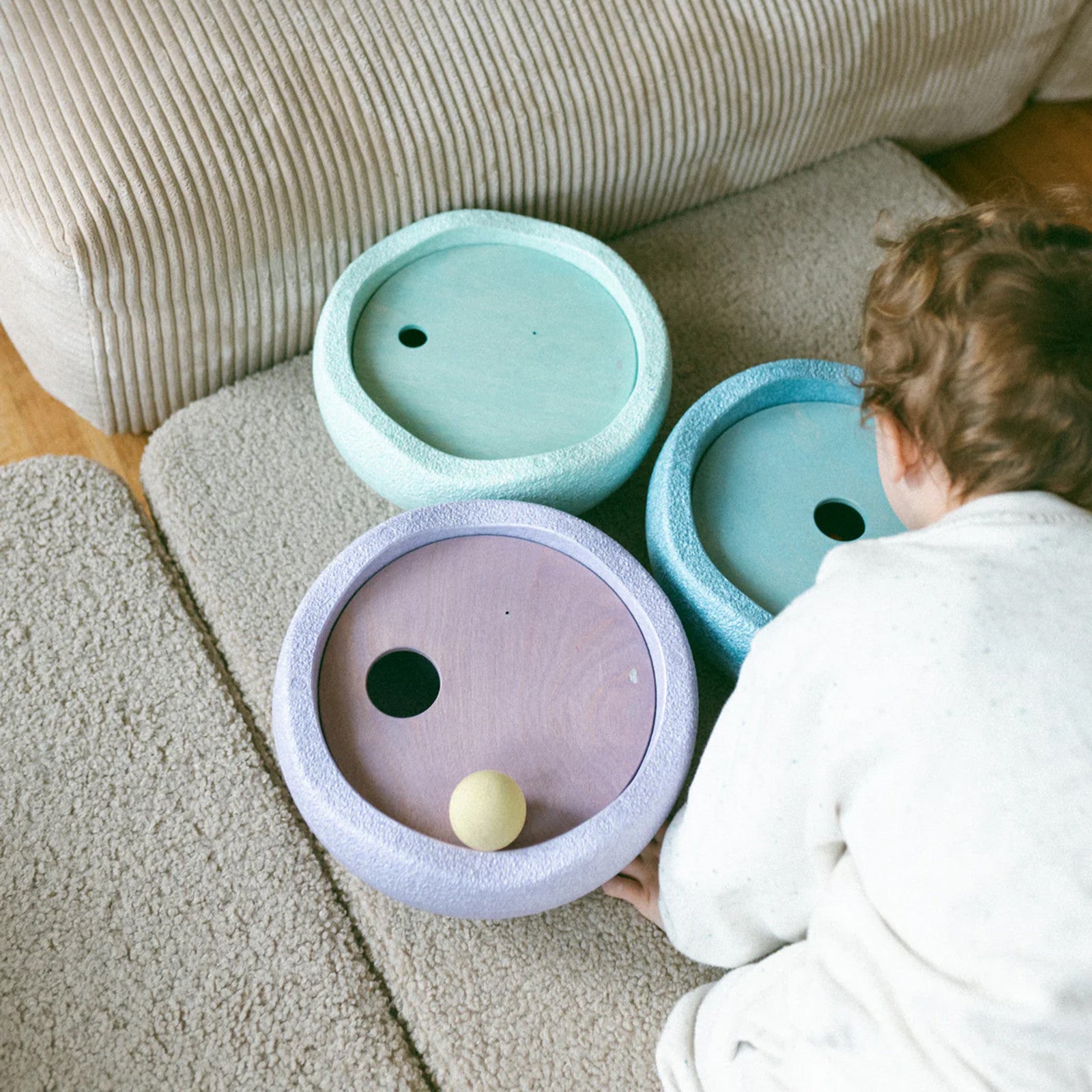 GRIMM's x Pierre à empiler Disques à rouler Cool Pastell