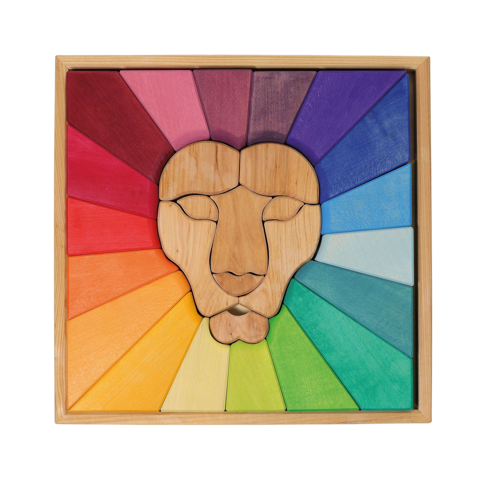 GRIMM's rainbow lion building game