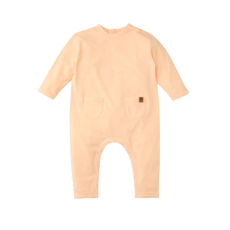 Baby jumpsuit with UV protection Peachy Summer