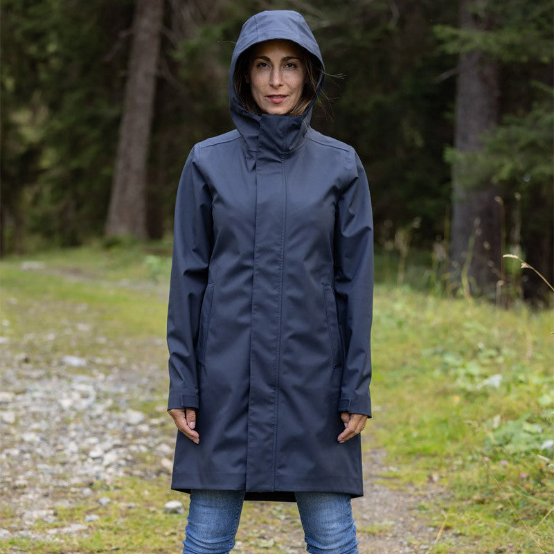 Women's raincoat Giselle dark navy