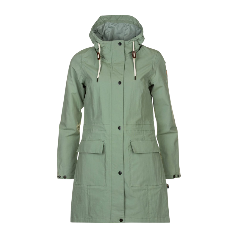 Manteau de pluie pour femme Letti green bay