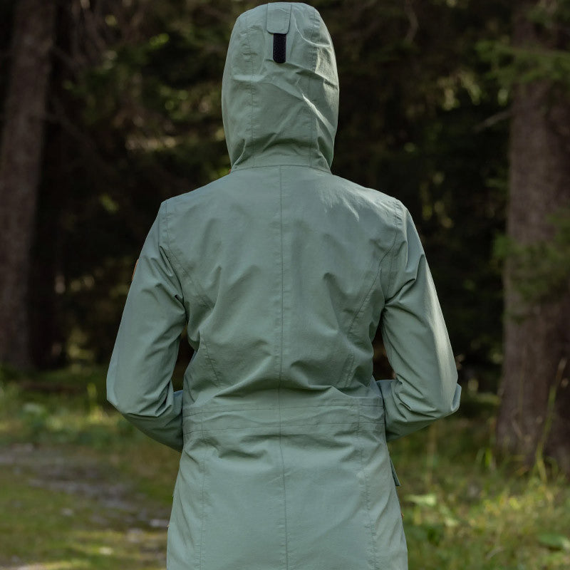Women's raincoat Letti green bay