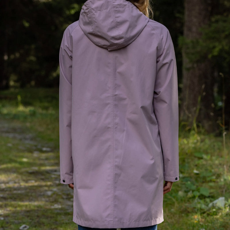 Women's raincoat Travelcoat mauve shadows