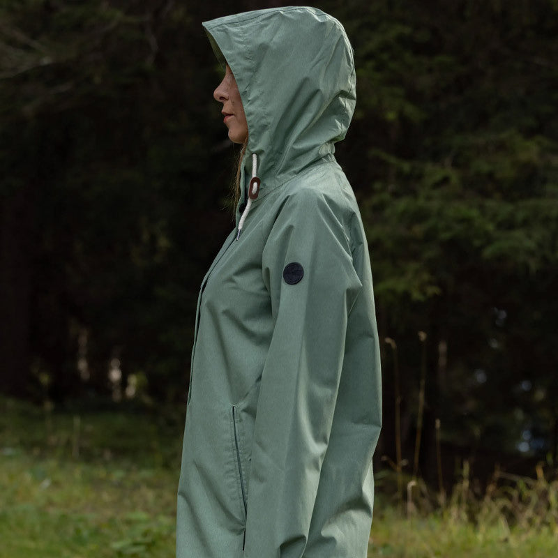 Manteau de pluie pour femme Travelcoat hedge green