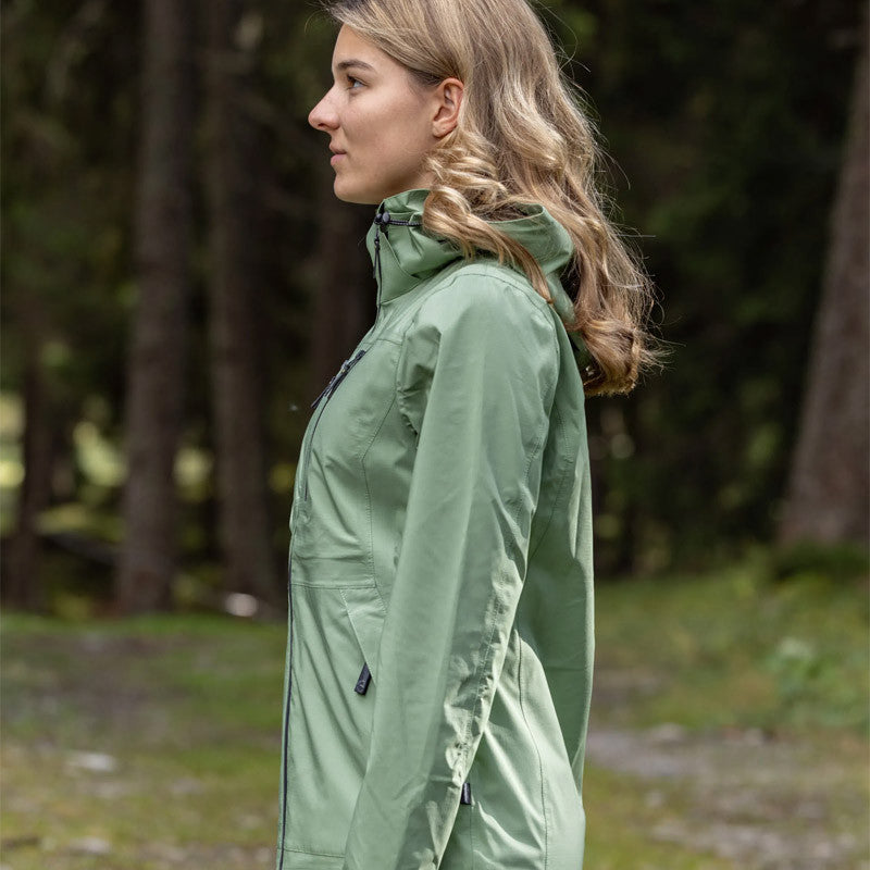 Veste de pluie 3 couches pour femmes Dora loden frost